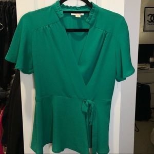 Green, Nordstrom bought, blouse